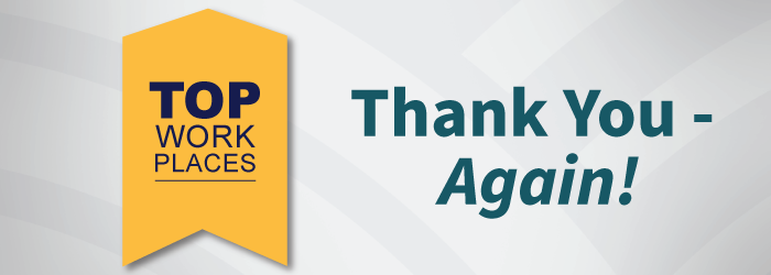 MidWestOne is Proud to Announce Top Workplace Award
