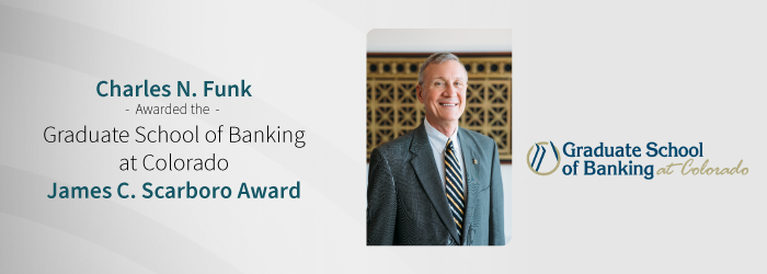 Charlie Funk Recognized with Honorary James C. Scarboro Award