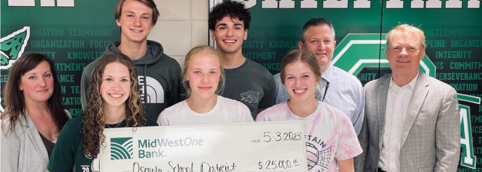 MidWestOne Foundation Grant: Osceola High School