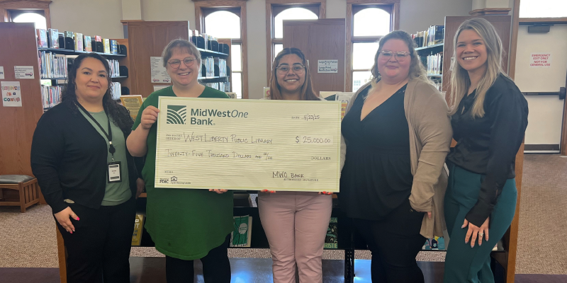 MidWestOne Foundation Awards Grants to Support Community Initiatives