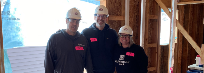 MidWestOne Bank Habitat for Humanity
