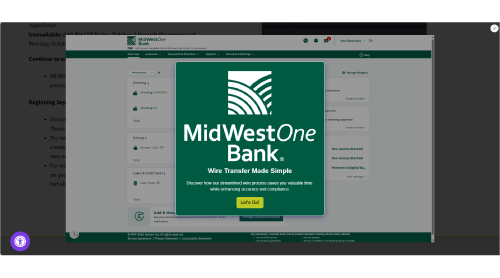 midwestone bank digital banking for business