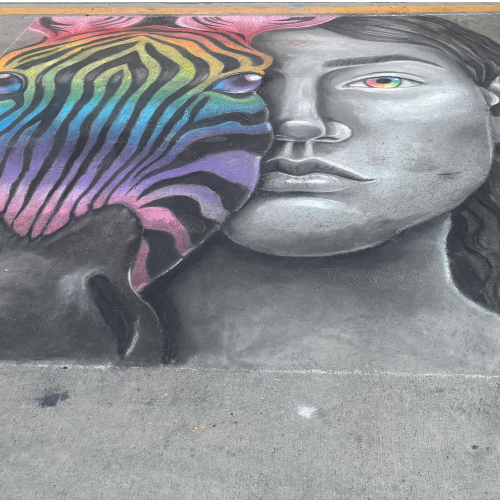 2025 Rock the Chalk Winning Art-Erica Ly